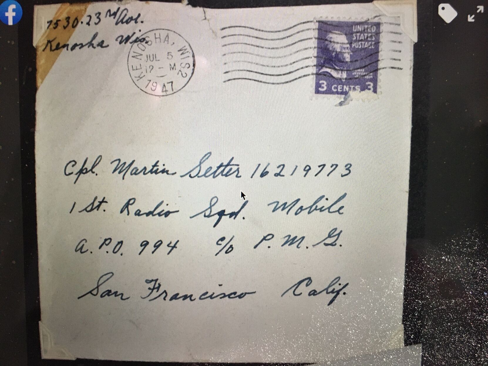 Jody James Letter
